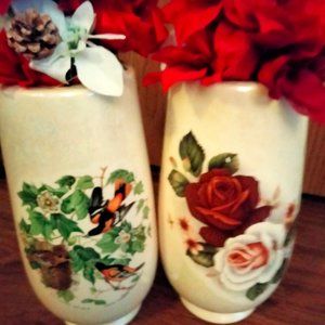 White porcelain Vases